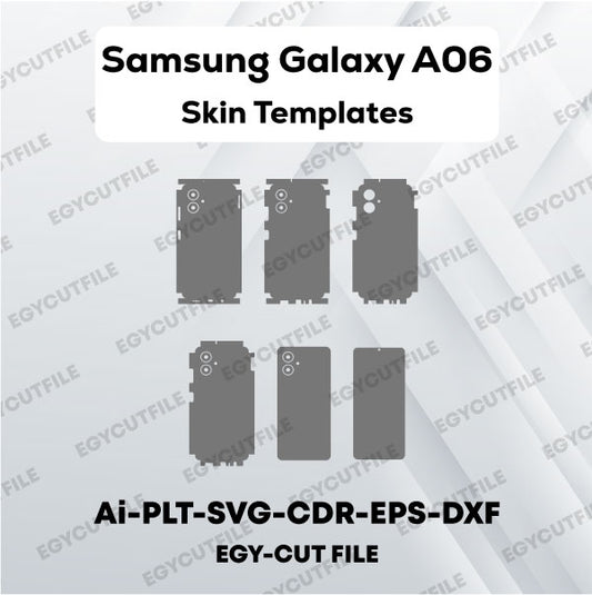 Samsung Galaxy A06 Vector Skin Cut Files