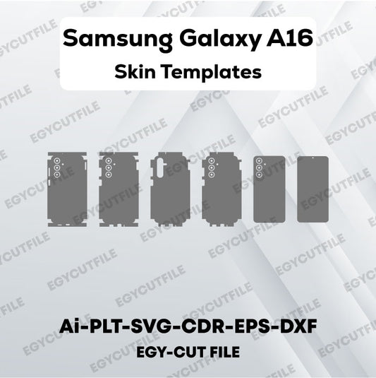 Samsung Galaxy A16 Vector Skin Cut Files