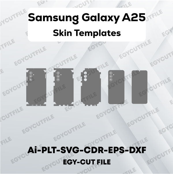 Samsung Galaxy A25 Vector Skin Cut Files