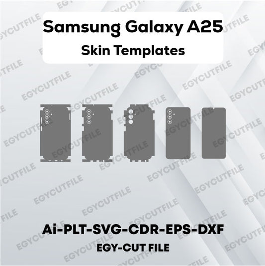 Samsung Galaxy A25 Vector Skin Cut Files