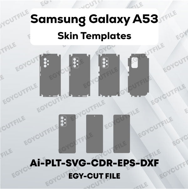 Samsung Galaxy A53 5G Vector Skin Cut Files