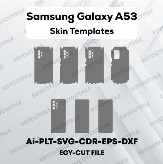 Samsung Galaxy A53 5G Vector Skin Cut Files