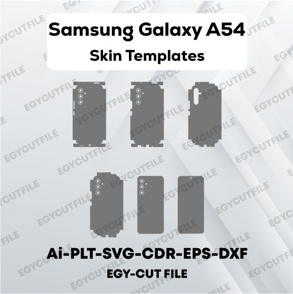 Samsung Galaxy A54 5G Vector Skin Cut Files