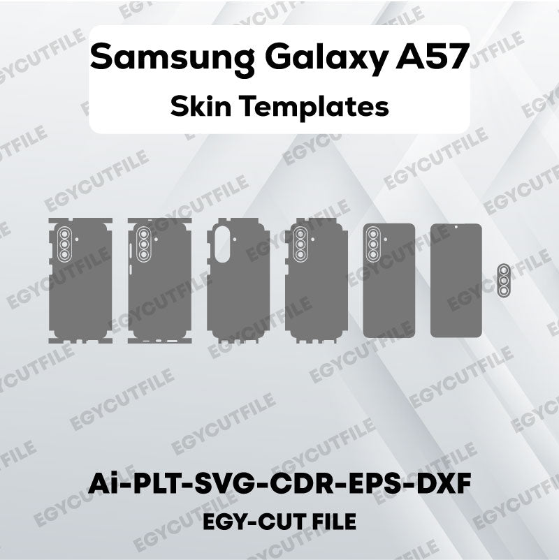 Samsung Galaxy A57 5G Vector Skin Cut Files