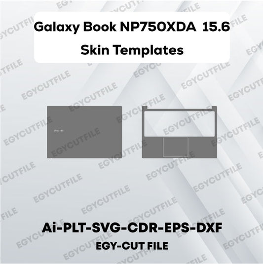 Samsung Galaxy Book NP750XDA-KDLDE 15.6 Vector Skin Cut Files