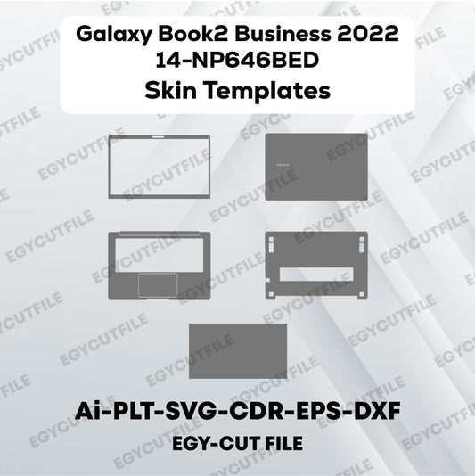 Samsung Galaxy Book2 Business 14-NP646BED 2022 Vector Skin Cut Files