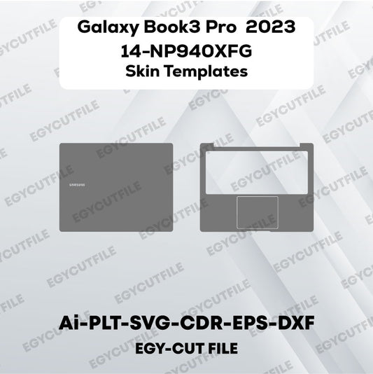 Samsung Galaxy Book3 Pro 14 -NP940XFG 2023 Vector Skin Cut Files