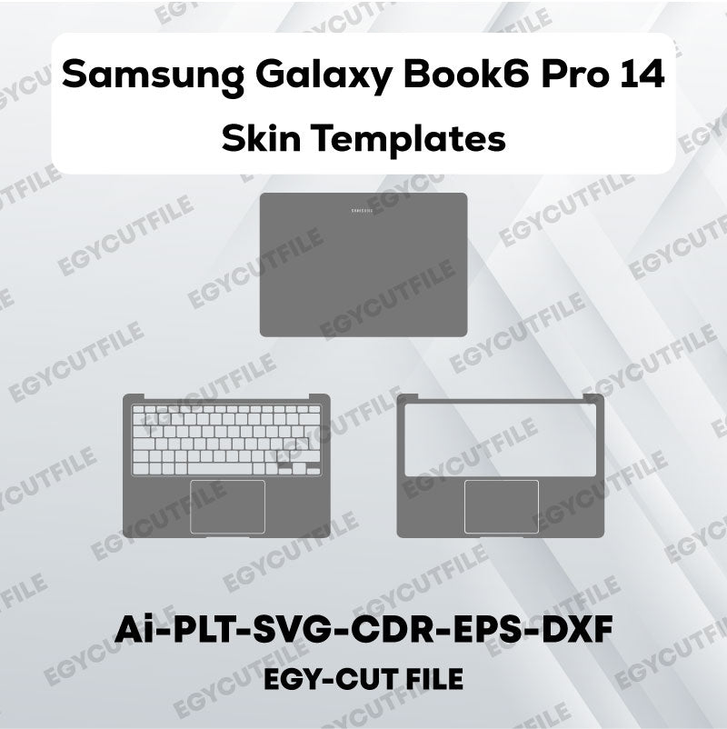 Samsung Galaxy Book6 Pro 14 Vector Skin Cut Files