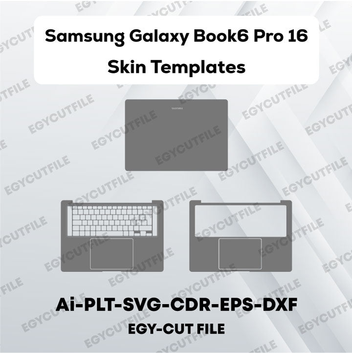 Samsung Galaxy Book6 Pro 16 Vector Skin Cut Files