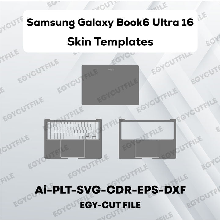 Samsung Galaxy Book6 Ultra 16 Vector Skin Cut Files
