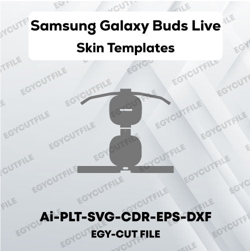 Samsung Galaxy Buds Live Vector Skin Cut Files