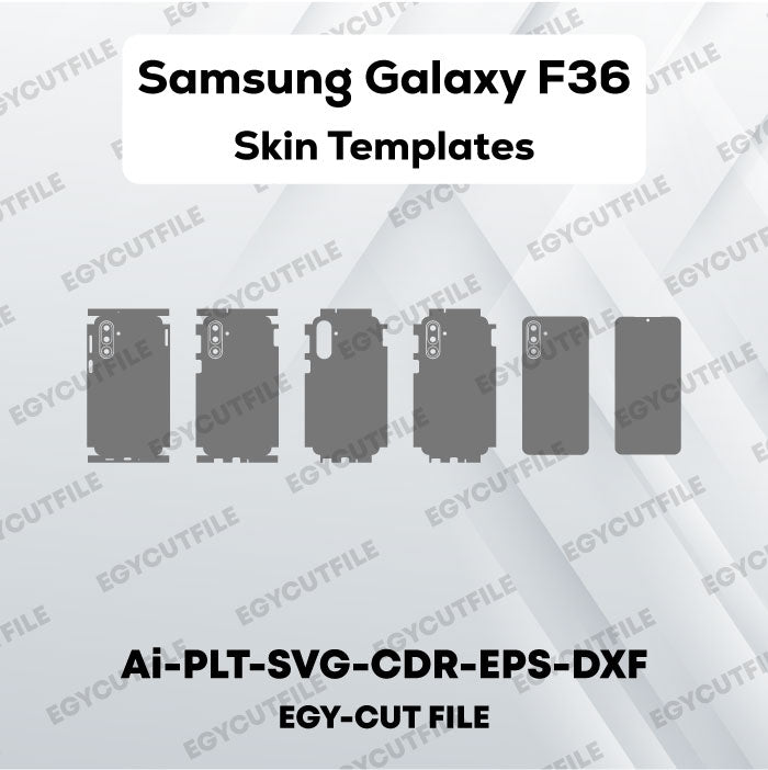 Samsung Galaxy F36 Vector Skin Cut Files