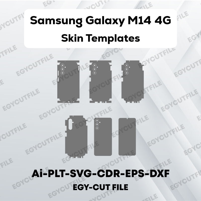 Samsung Galaxy M14 4G Vector Skin Cut Files