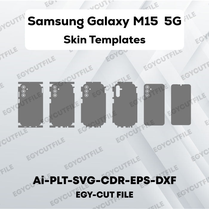 Samsung Galaxy M15 5G Vector Skin Cut Files