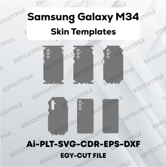 Samsung Galaxy M34 5G Vector Skin Cut Files