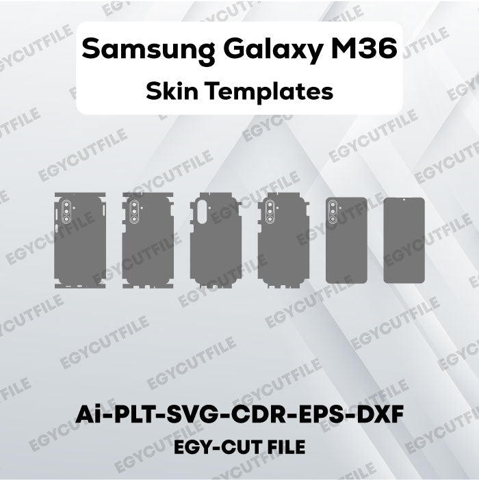 Samsung Galaxy M36 Vector Skin Cut Files