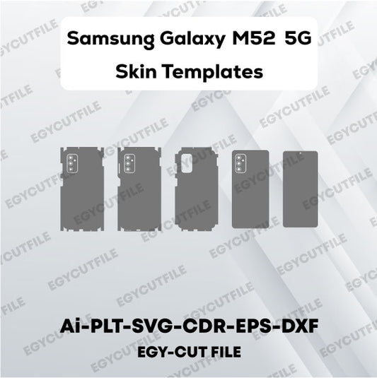 Samsung Galaxy M52 5G Vector Skin Cut Files