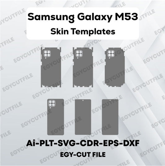 Samsung Galaxy M53 Vector Skin Cut Files