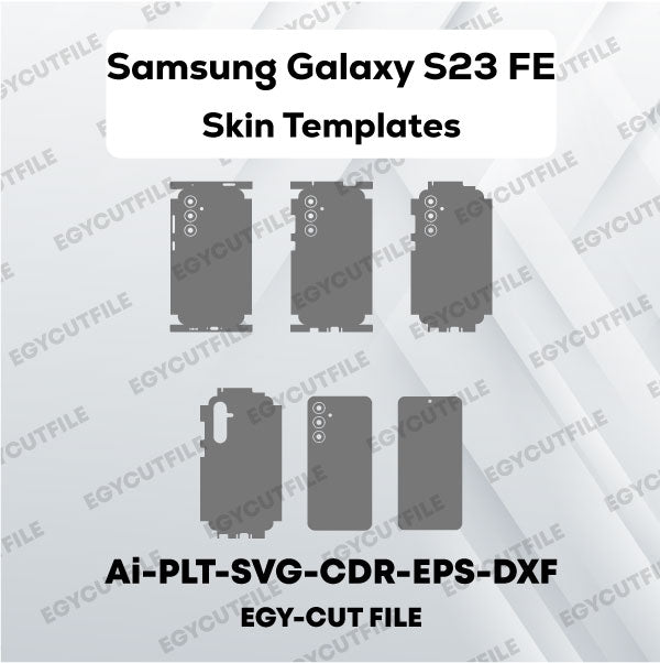 Samsung Galaxy S23 FE Vector Skin Cut Files