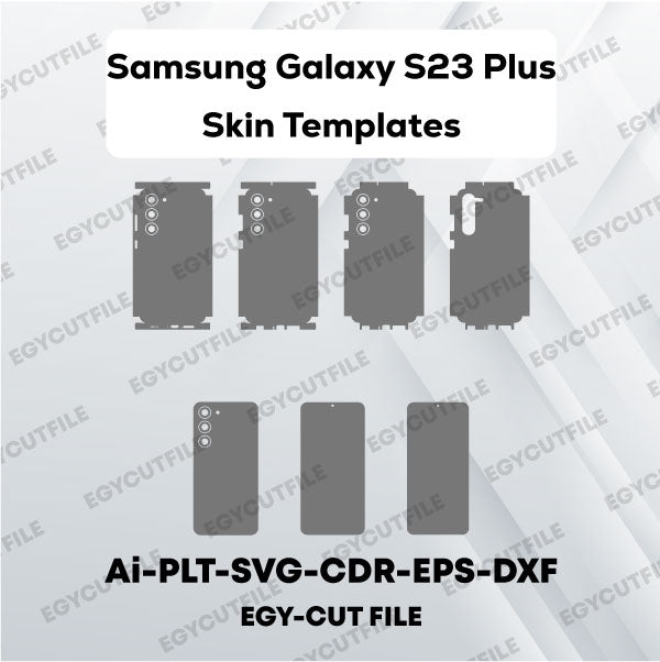 Samsung Galaxy S23 Plus Vector Skin Cut Files