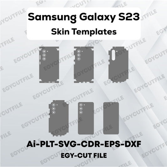 Samsung Galaxy S23 Vector Skin Cut Files