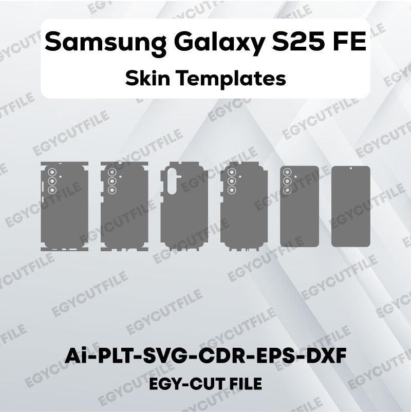 Samsung Galaxy S25 FE Vector Skin Cut Files