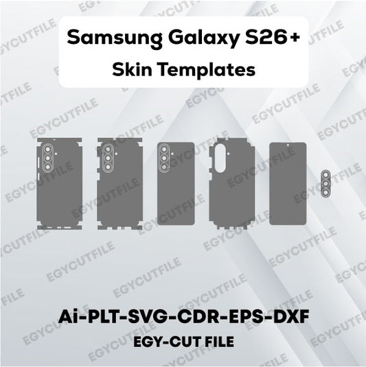 Samsung Galaxy S26+ Vector Skin Cut Files