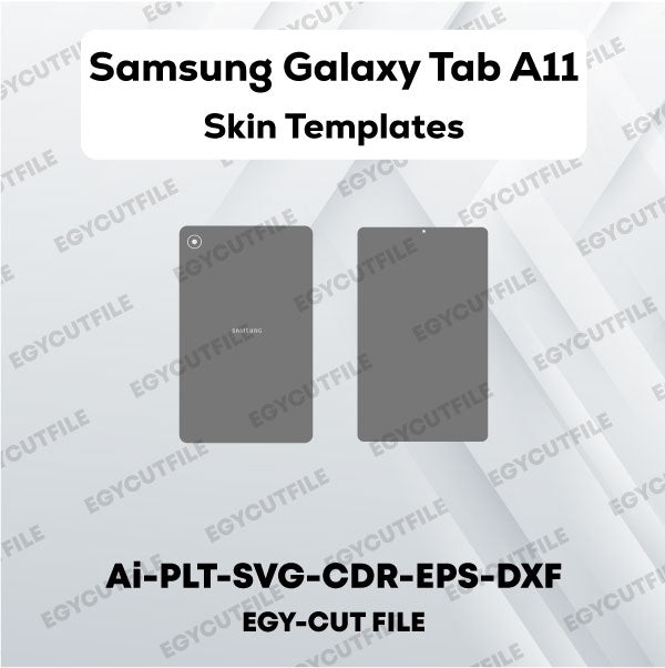 Samsung Galaxy Tab A11 Vector Skin Cut Files