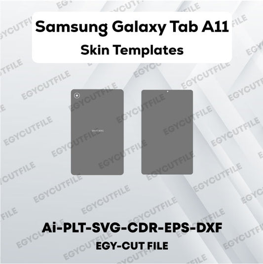 Samsung Galaxy Tab A11 Vector Skin Cut Files
