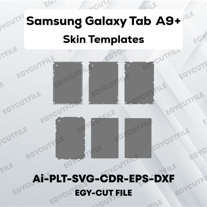 Samsung Galaxy Tab A9+ Vector Skin Cut Files