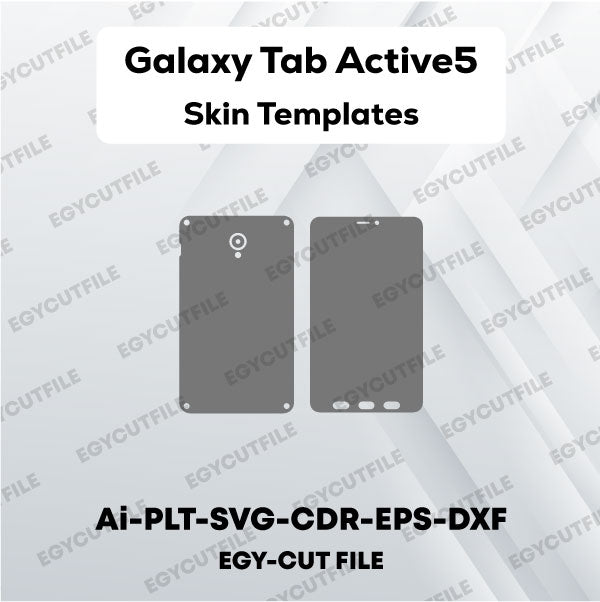 Samsung Galaxy Tab Active5 Vector Skin Cut Files