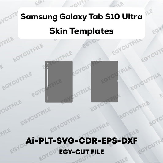 Samsung Galaxy Tab S10 Ultra Vector Skin Cut Files