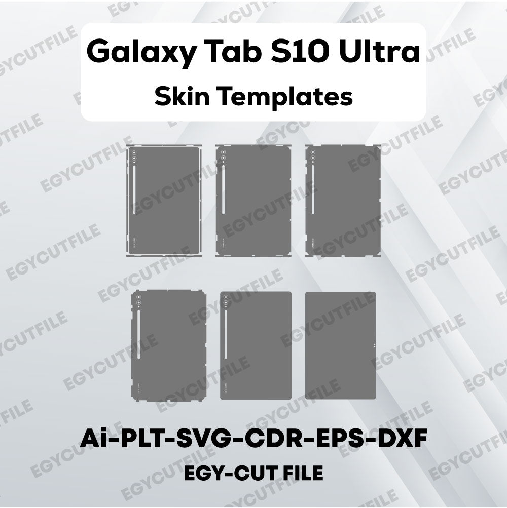 Samsung Galaxy Tab S10 Ultra Vector Skin Cut Files