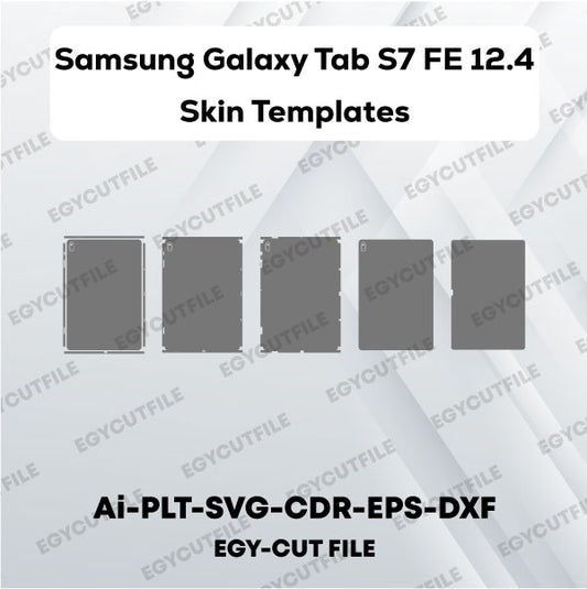 Samsung Galaxy Tab S7 FE 12.4 Vector Skin Cut Files