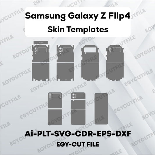 Samsung Galaxy Z Flip4 Vector Skin Cut Files