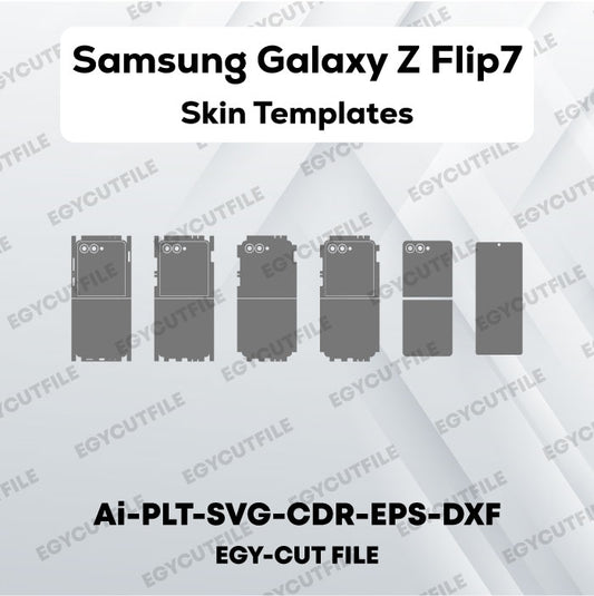 Samsung Galaxy Z Flip7 Vector Skin Cut Files