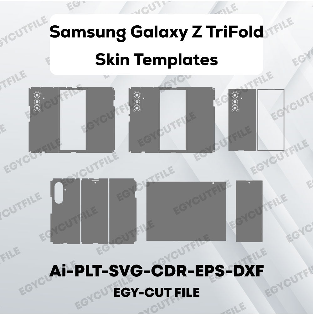 Samsung Galaxy Z TriFold Vector Skin Cut Files