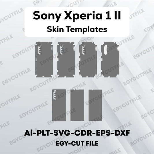 Sony Xperia 1 II Vector Skin Cut Files