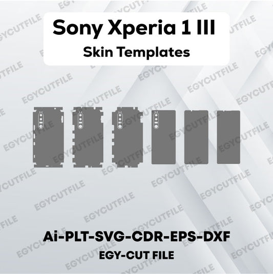 Sony Xperia 1 III SOG03 Vector Skin Cut Files
