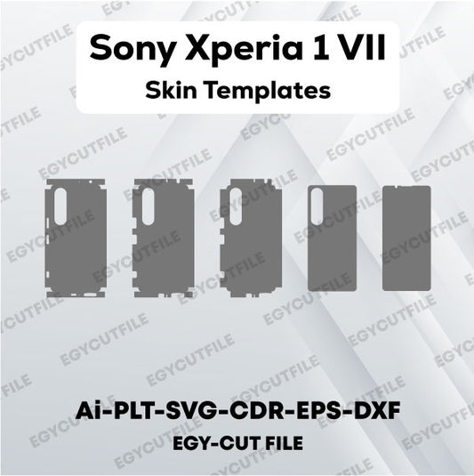 Sony Xperia 1 VII Vector Skin Cut Files