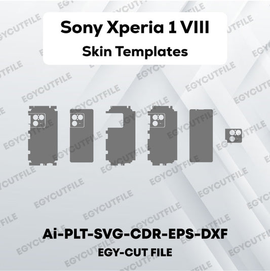 Sony Xperia 1 VIII Vector Skin Cut Files