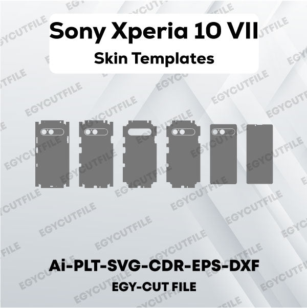 Sony Xperia 10 VII Vector Skin Cut Files