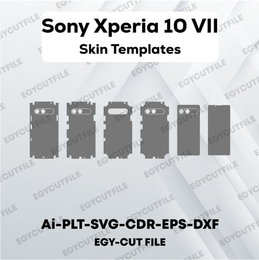 Sony Xperia 10 VII Vector Skin Cut Files