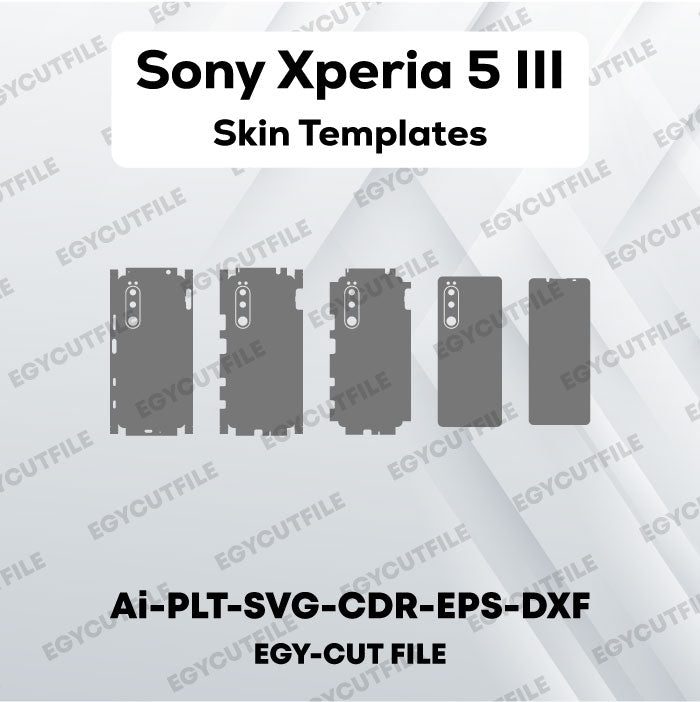 Sony Xperia 5 III Vector Skin Cut Files