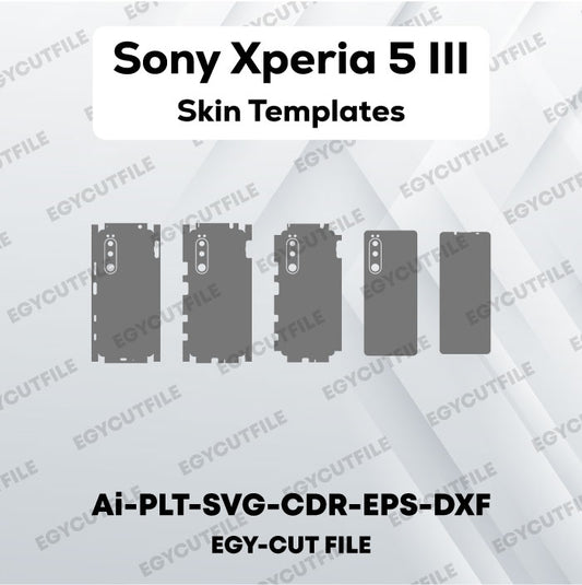 Sony Xperia 5 III Vector Skin Cut Files