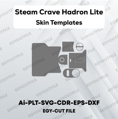 Steam Crave Hadron Lite Vector Skin Cut Files