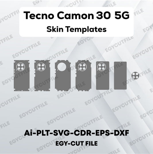 Tecno Camon 30 5G Vector Skin Cut Files