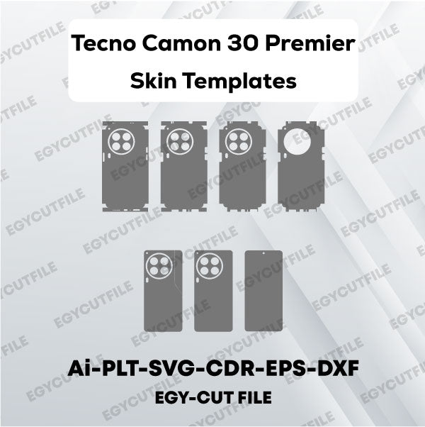 Tecno Camon 30 Premier Vector Skin Cut Files