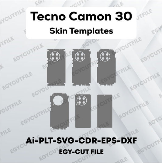 Tecno Camon 30 Vector Skin Cut Files