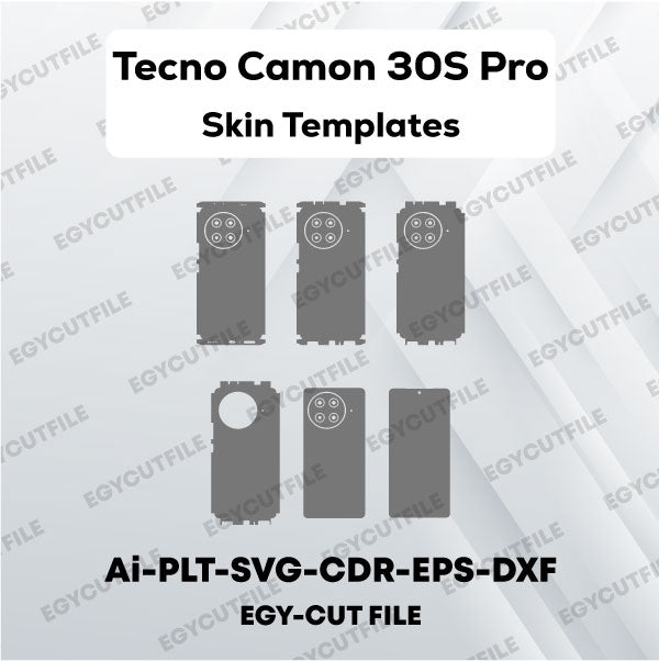 Tecno Camon 30S Pro Vector SKin Cut Files